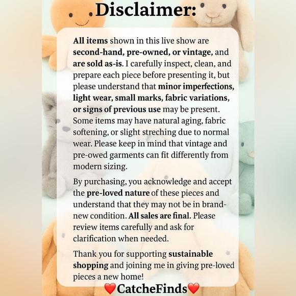 💫Disclaimer💫🚨🚨Please Read🚨🚨 - Picture 1 of 1